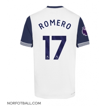 Billige Fotballdrakt Tottenham Hotspur Cristian Romero #17 Replika Hjemmedrakt 2024-25 Kortermet